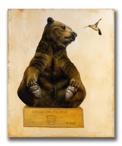 Robert Kenneth White "Grand Cru Classé" 2014 Öl von Bär und Kolibri