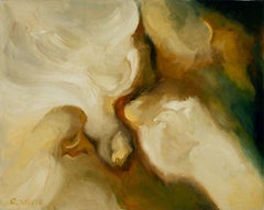 "Passions XII" Original Oil Painting by Robert White, Frameless Display