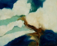 "Passions XIX" Original Oil Painting by Robert White, Frameless Display