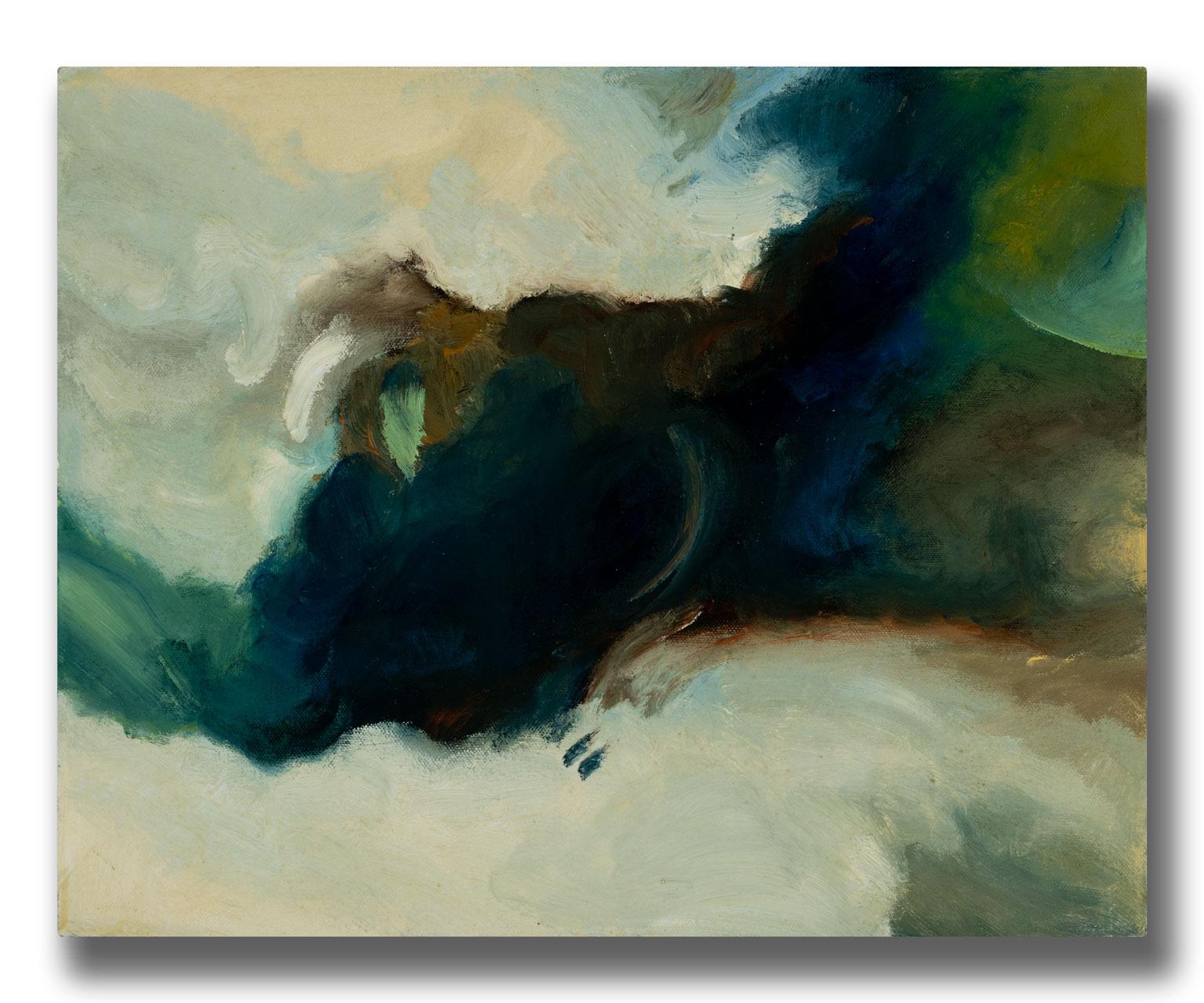 Passions XX - Peinture à l'huile originale de Robert White, exposition sans cadre - Painting de Robert Kenneth White