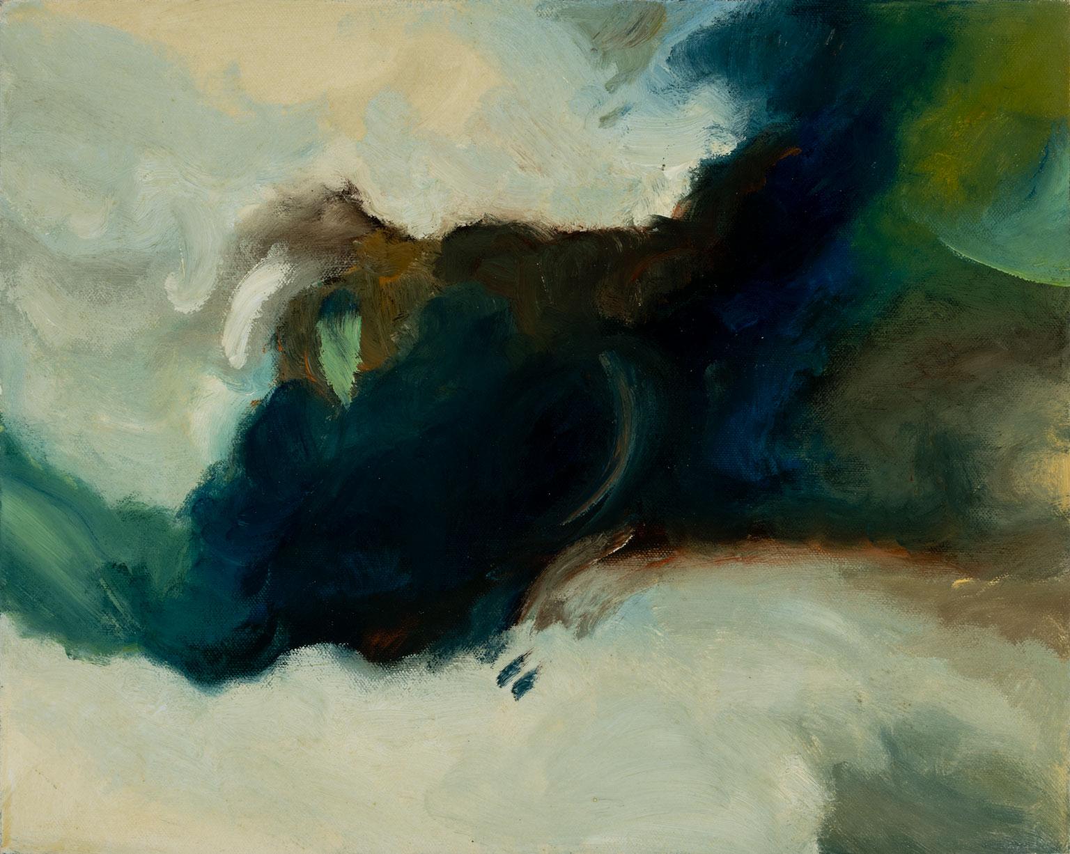 Abstract Painting Robert Kenneth White - Passions XX - Peinture à l'huile originale de Robert White, exposition sans cadre