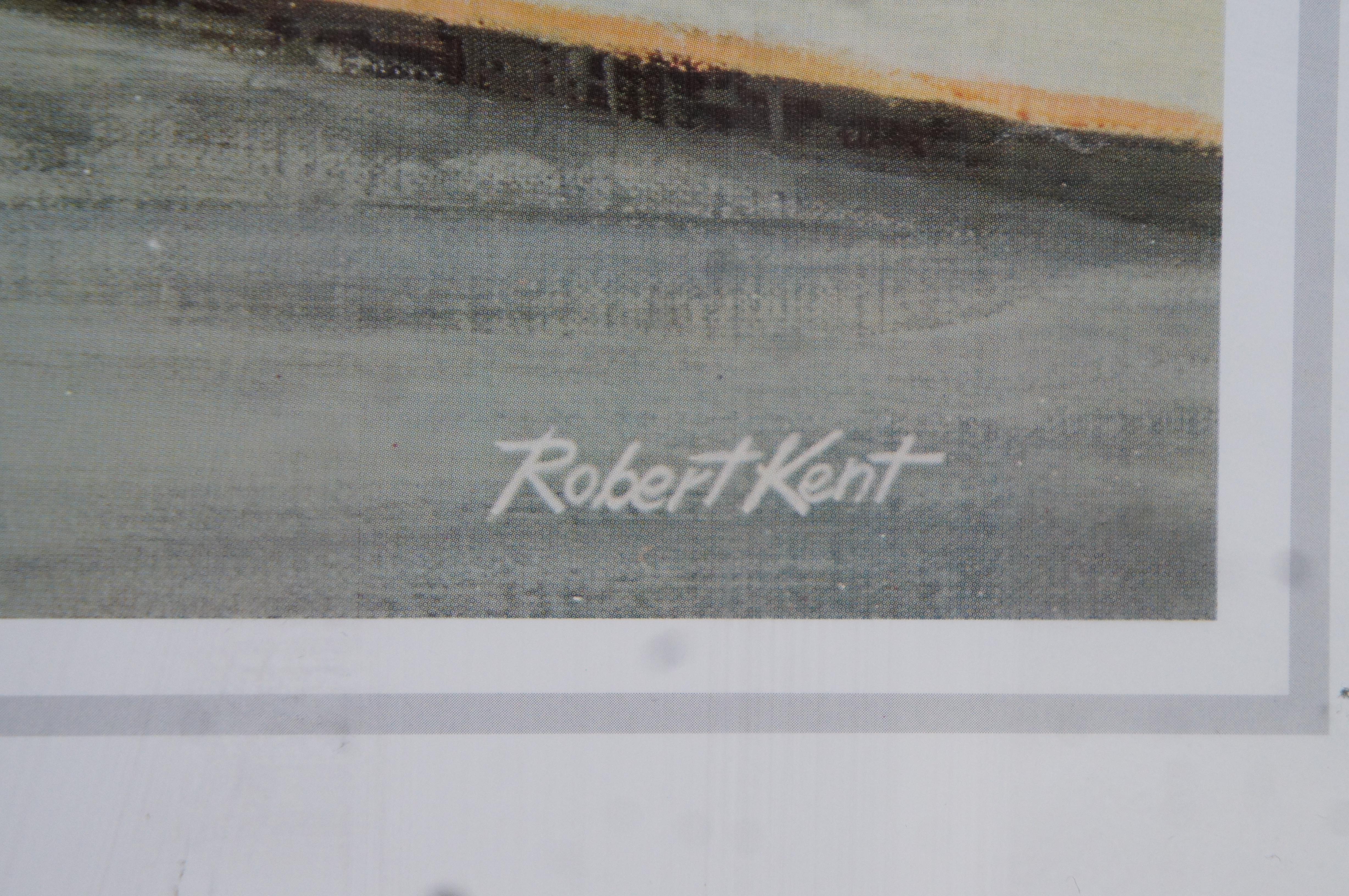 Robert Kent Lithograph Print 'San Francisco Cable Car in Fog' Buena Vista For Sale 2