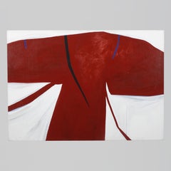 Large Robert Kiley Abstract Painting, 78"w