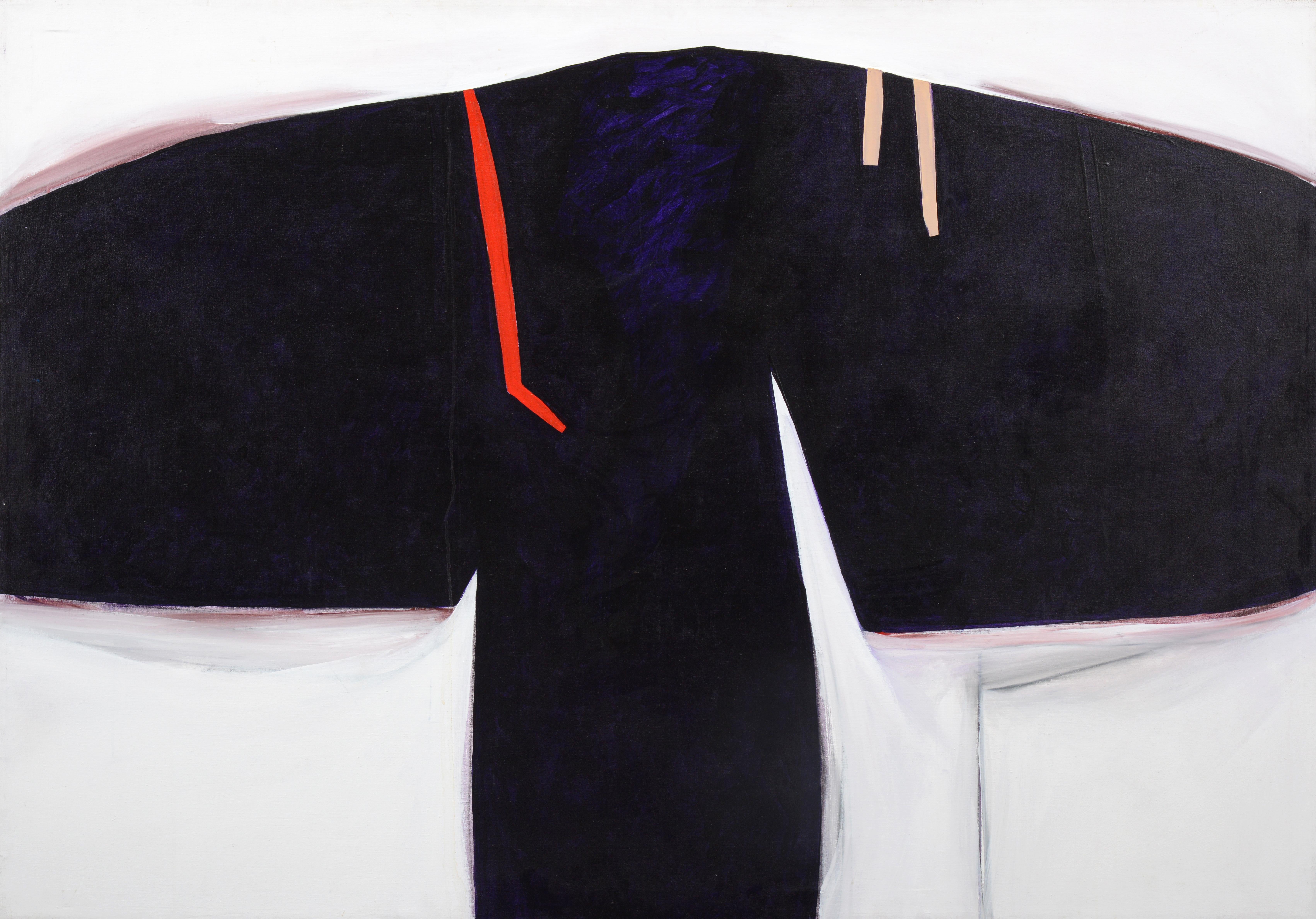 Quadro astratto Robert Kiley di grandi dimensioni, 78 "w