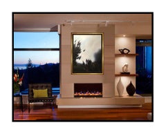 Robert Kipniss Large Oil Painting On Canvas Original Signed Landscape Artwork