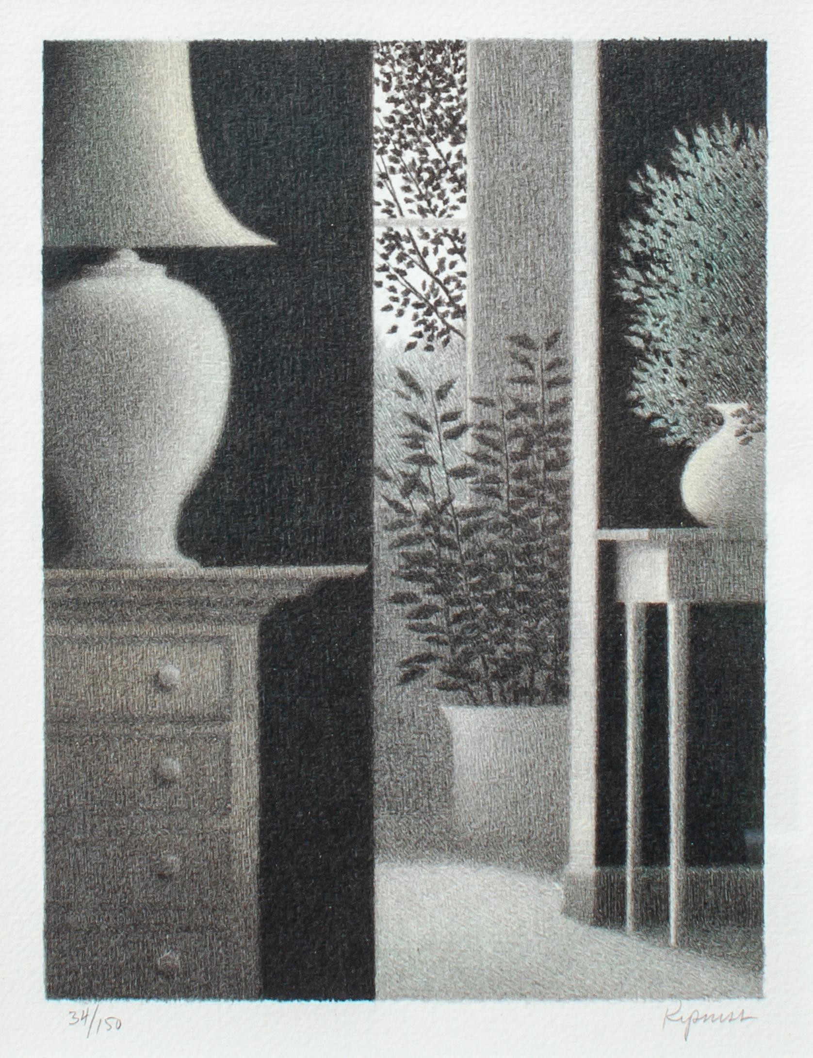 2 splendide litografie di Robert Kipniss intitolate 