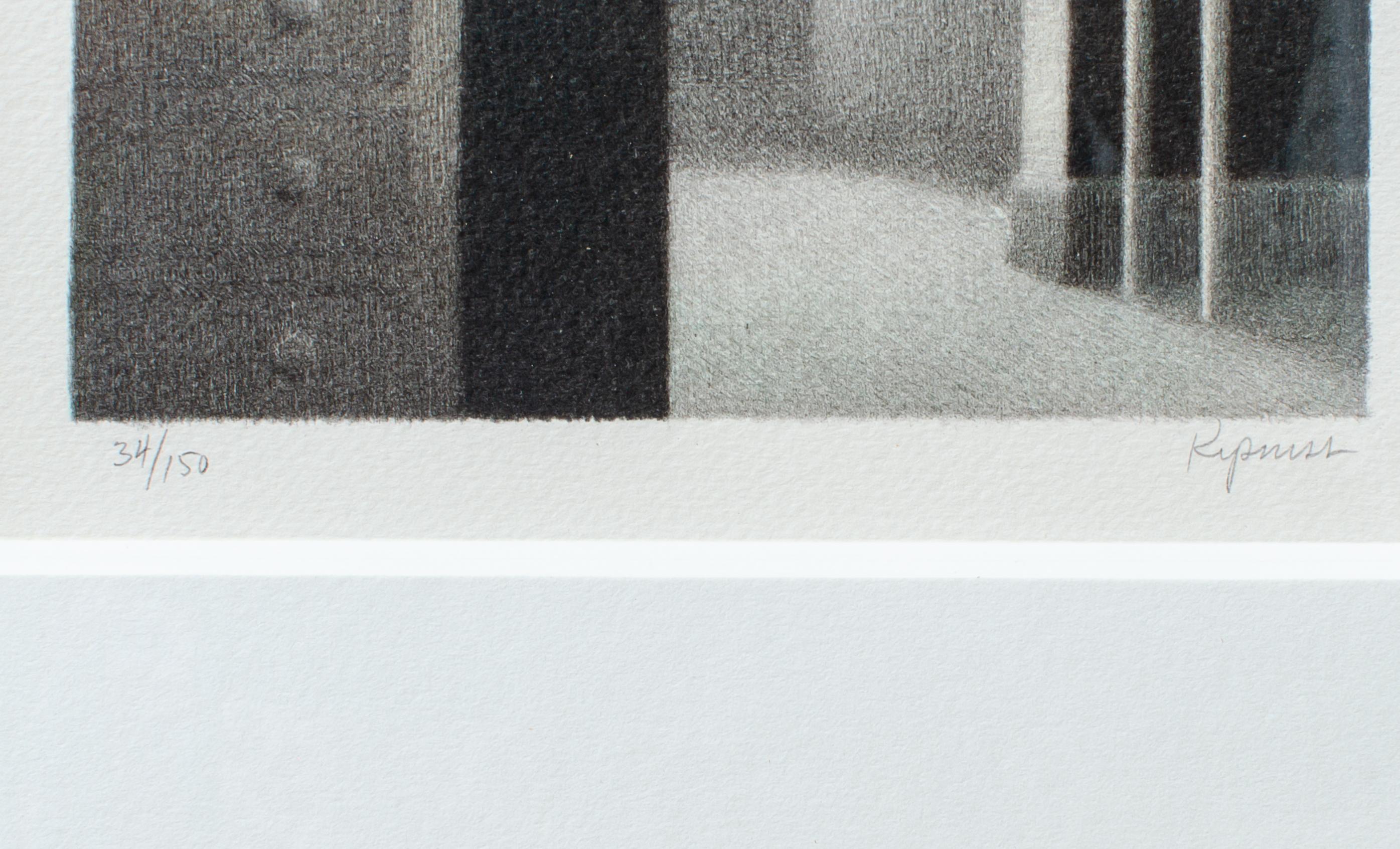 2 splendide litografie di Robert Kipniss intitolate 