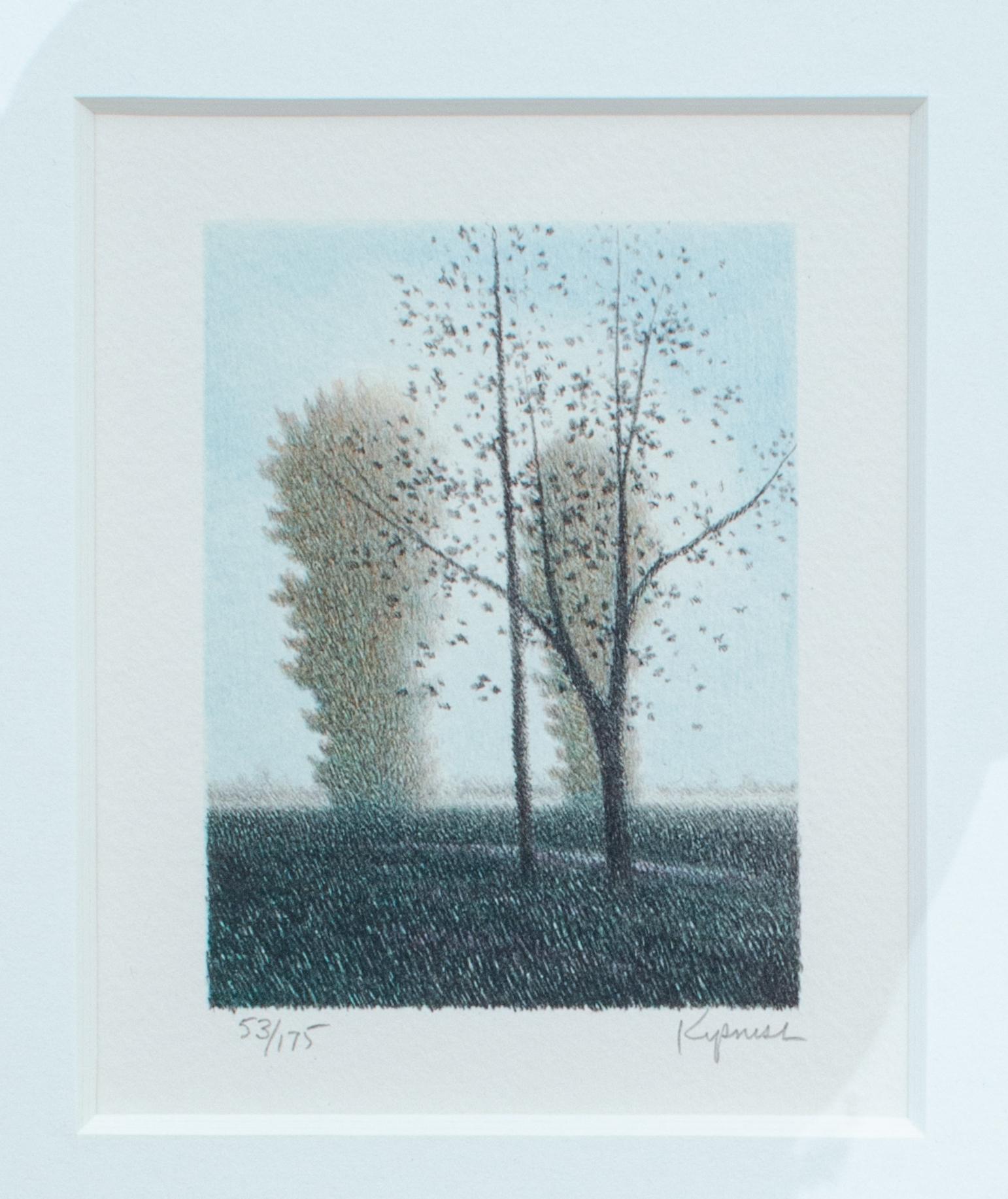 2 splendide litografie di Robert Kipniss intitolate 