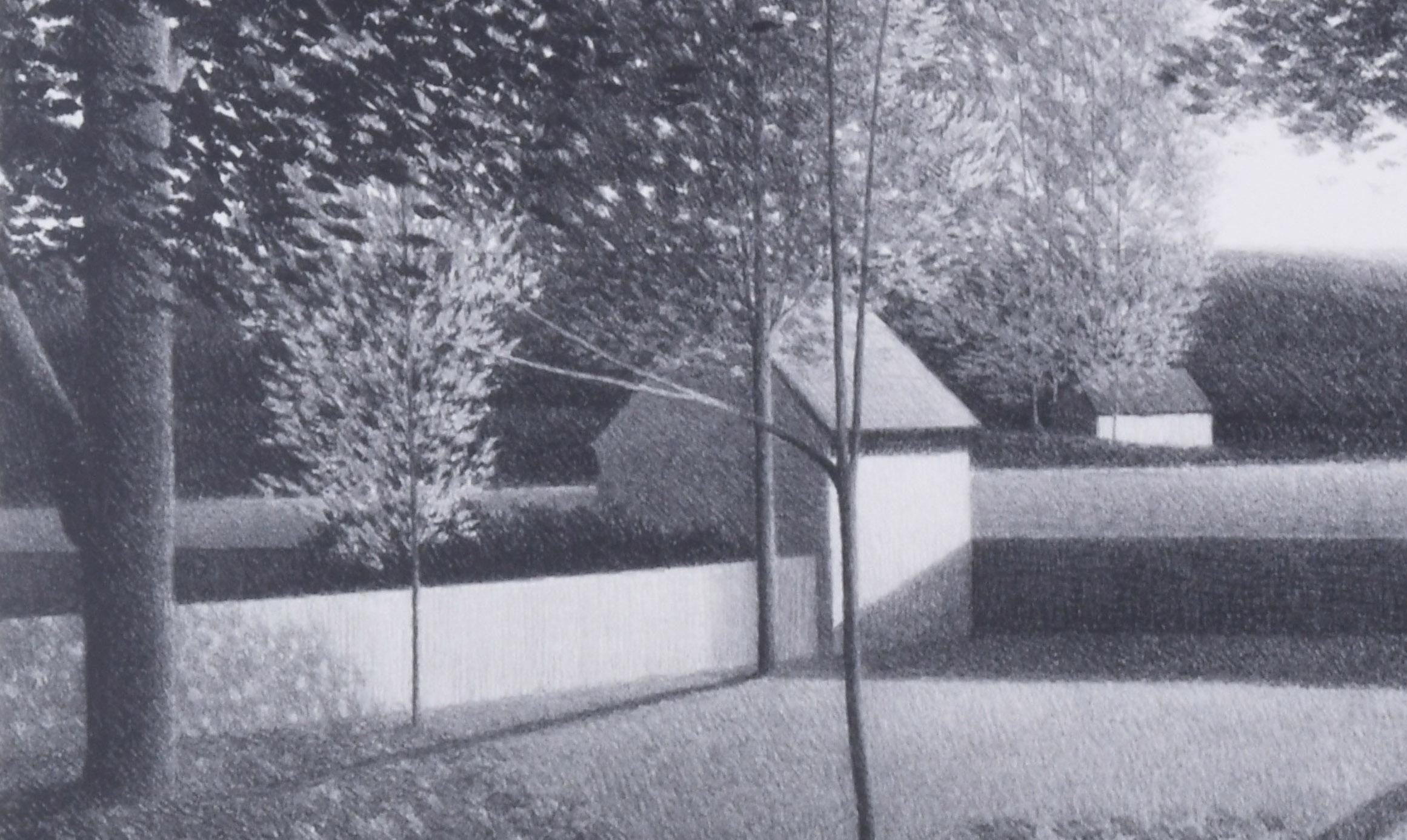Patio trasero II - Print de Robert Kipniss