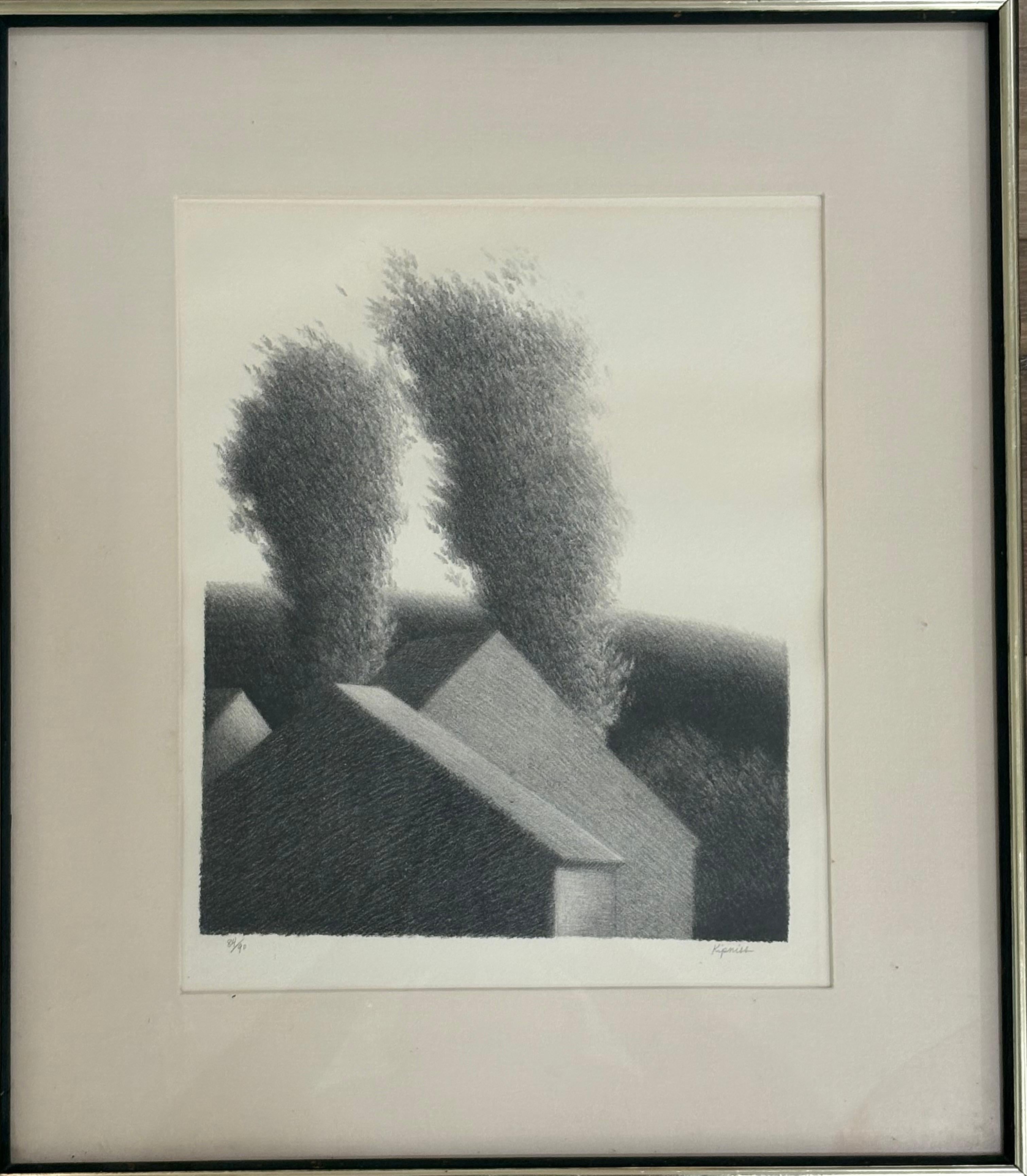 “Barns” - Print by Robert Kipniss
