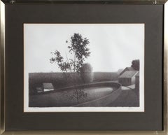 Recinto circolare, litografia moderna di Robert Kipniss