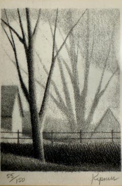 Clouds, Contemporary Lithograph by Robert Kipniss