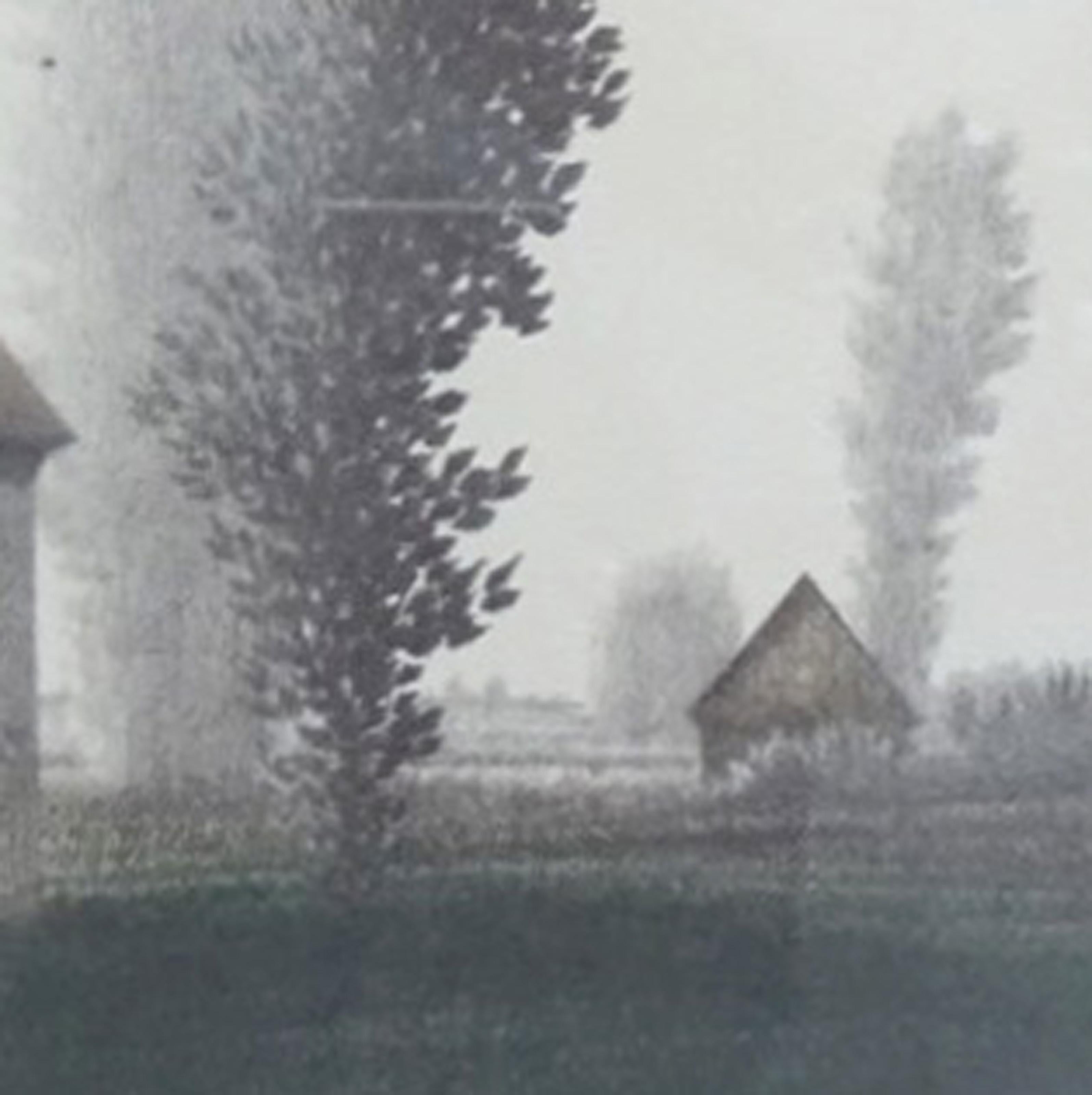 Primeras sombras, litografía moderna de Robert Kipniss en venta 1