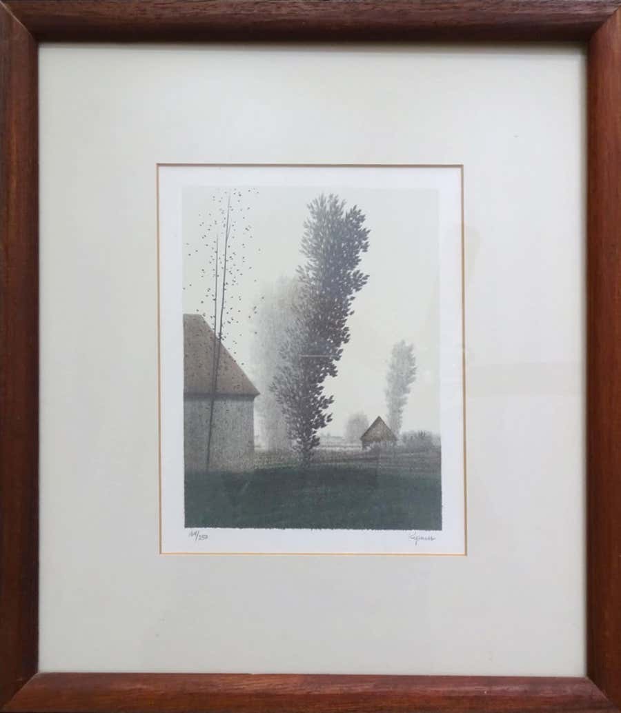 First Shadows, Modern Lithograph by Robert Kipniss