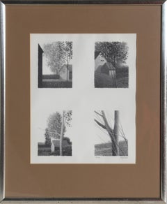 Quattro in uno, litografia moderna di Robert Kipniss