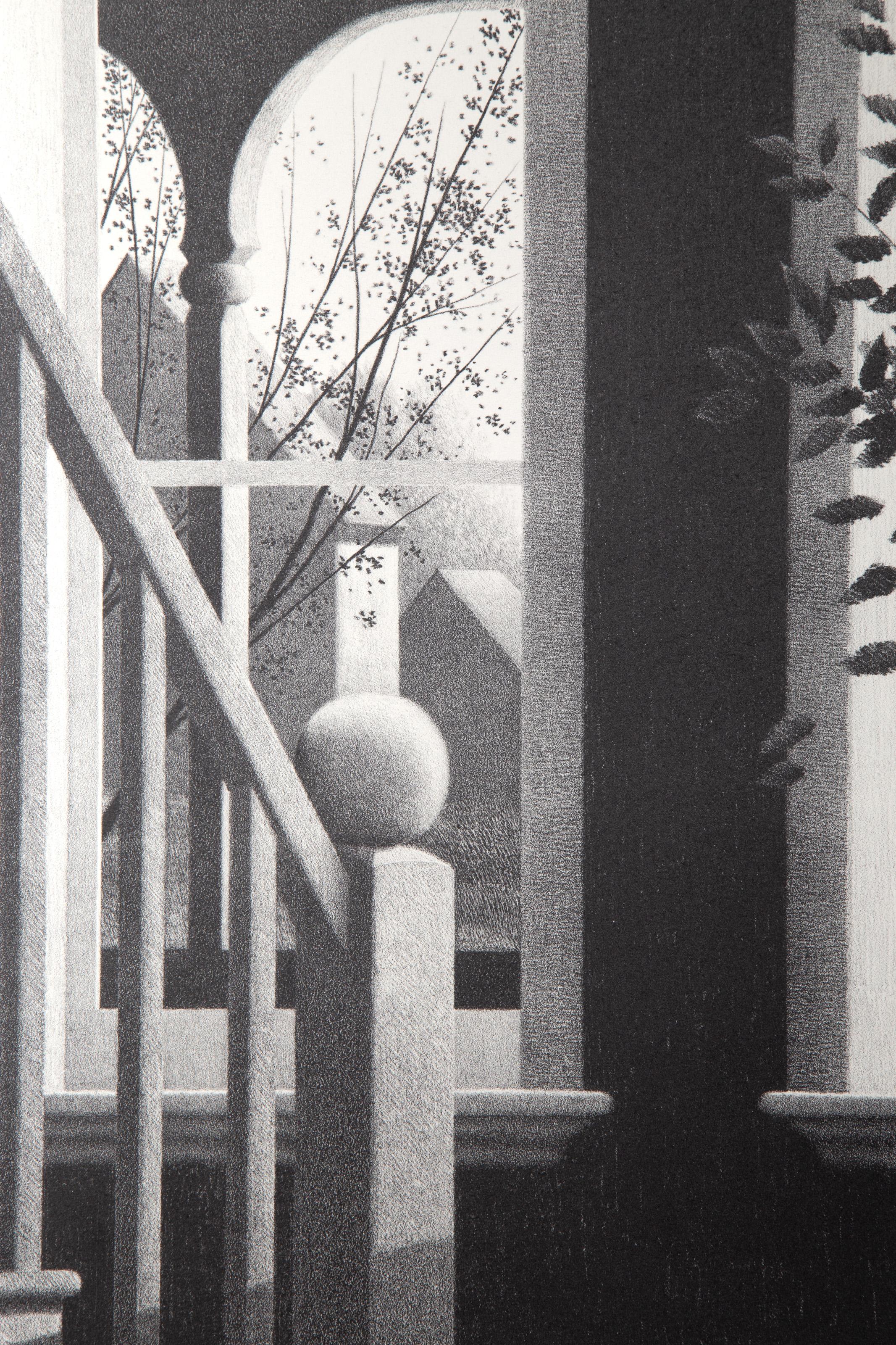 Hillside Place, litografia moderna di Robert Kipniss in vendita 1
