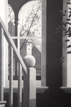 Hillside Place, moderne Lithographie von Robert Kipniss