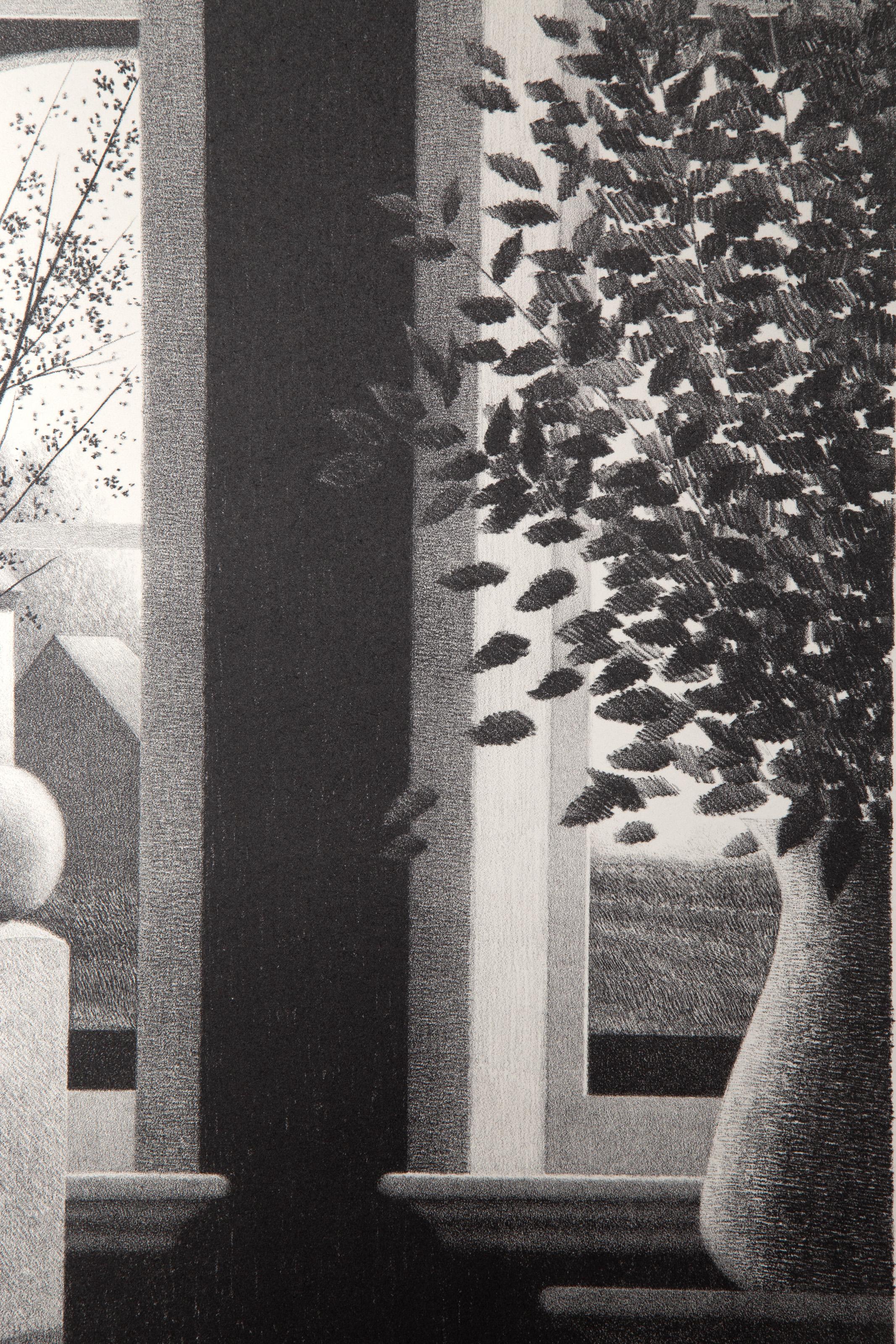 Hillside Place, litografia moderna di Robert Kipniss in vendita 2