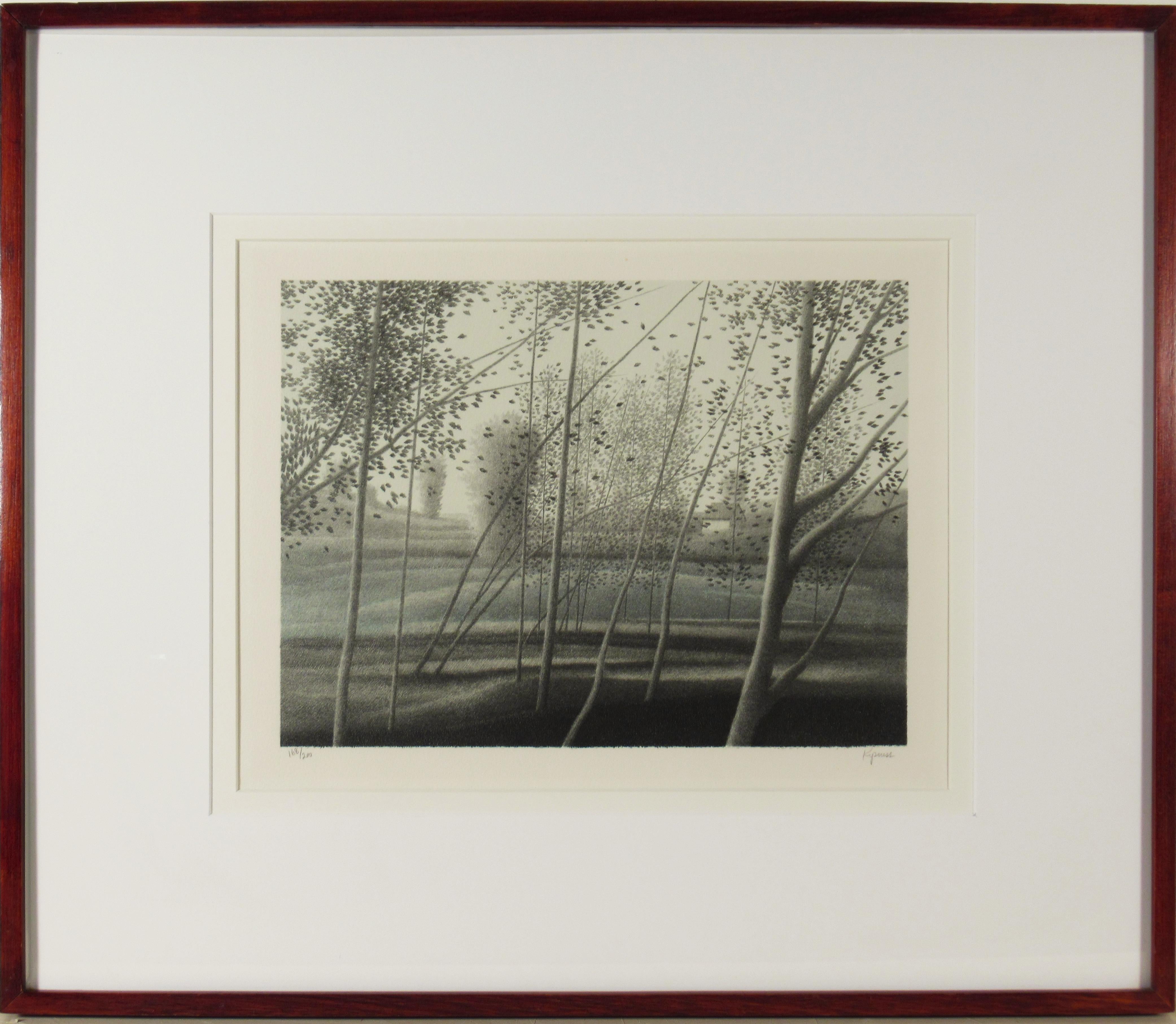 Robert Kipniss Figurative Print - Landscape
