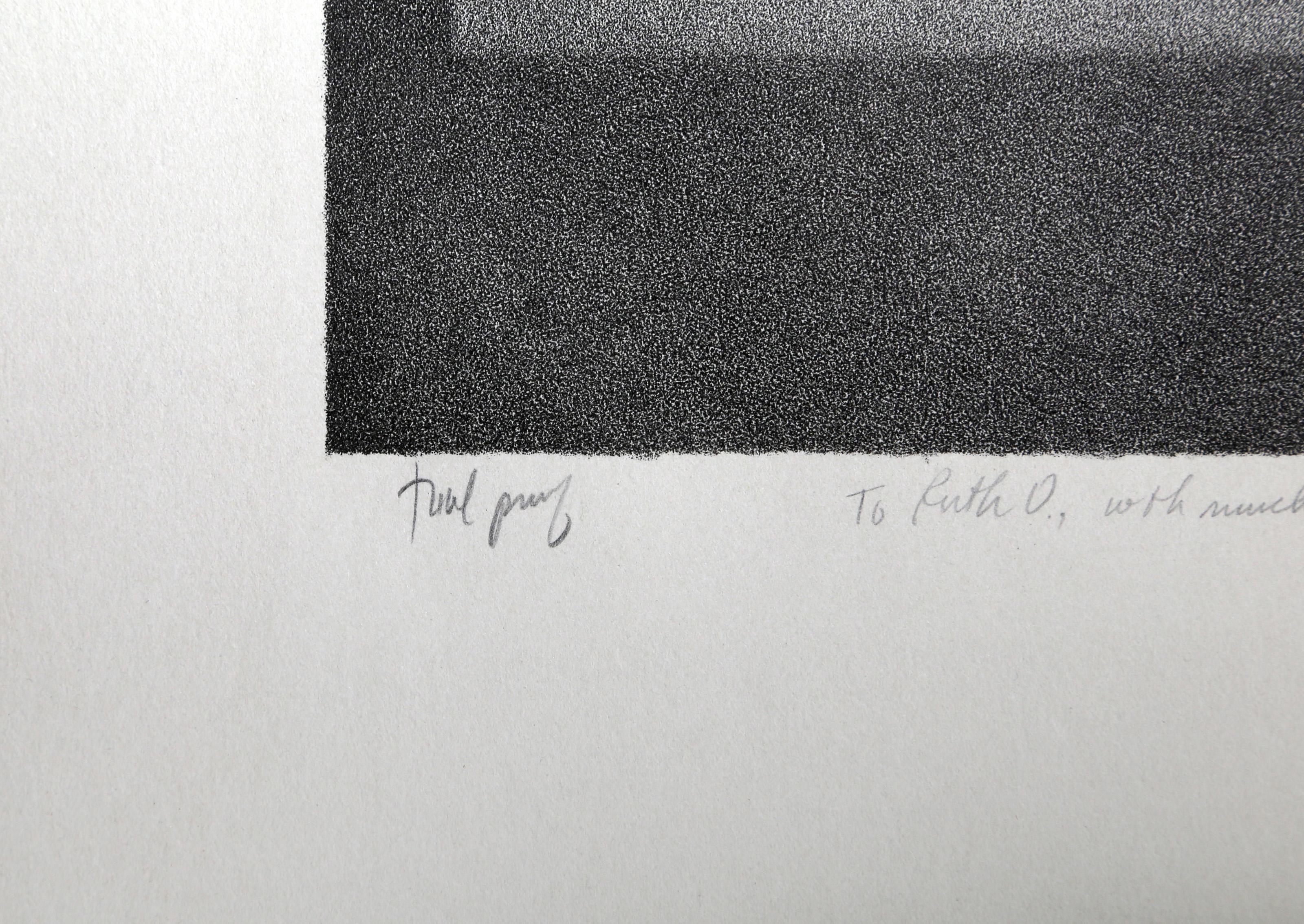 Cobertizo, litografía moderna de Robert Kipniss en venta 2