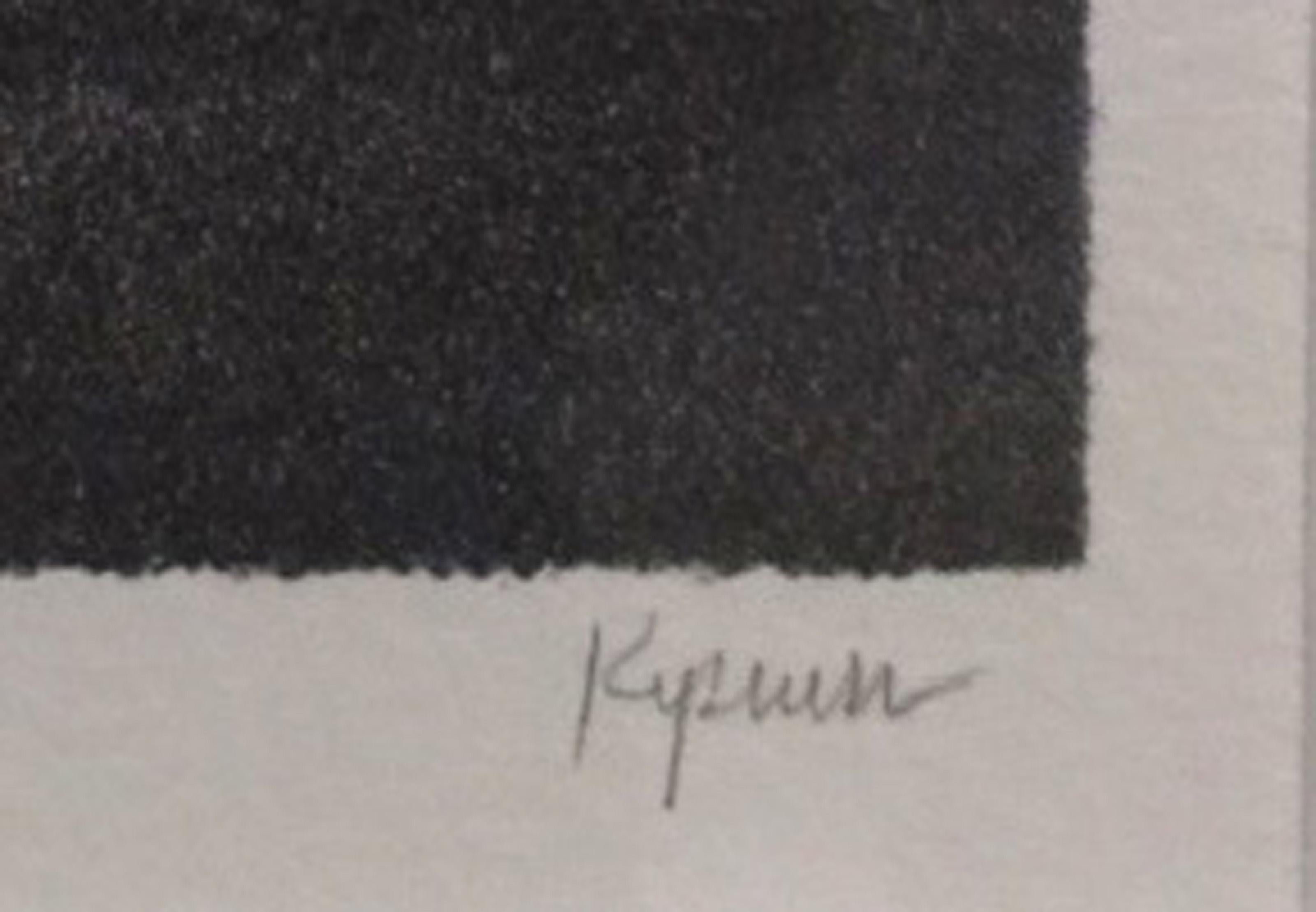 Pequeños campos, litografía moderna de Robert Kipniss en venta 4