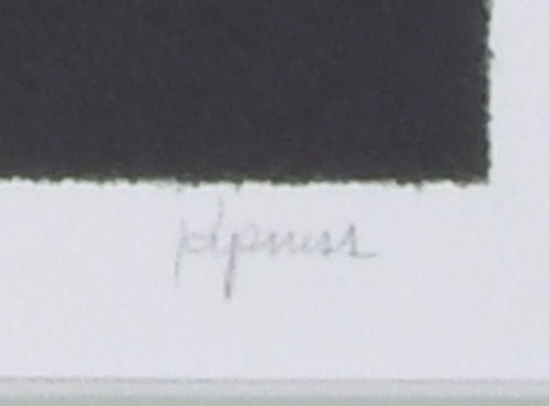 Studio Flores
Litografía, 1982
Firmado abajo a la derecha (ver foto)
Numerado abajo a la izquierda
Edición: 120 (42/120) (ver foto)
Estado: Perfecto estado
Dos restos de bisagra en el reverso
Tamaño de la imagen: 24 x 18 pulgadas
Tamaño de la hoja:
