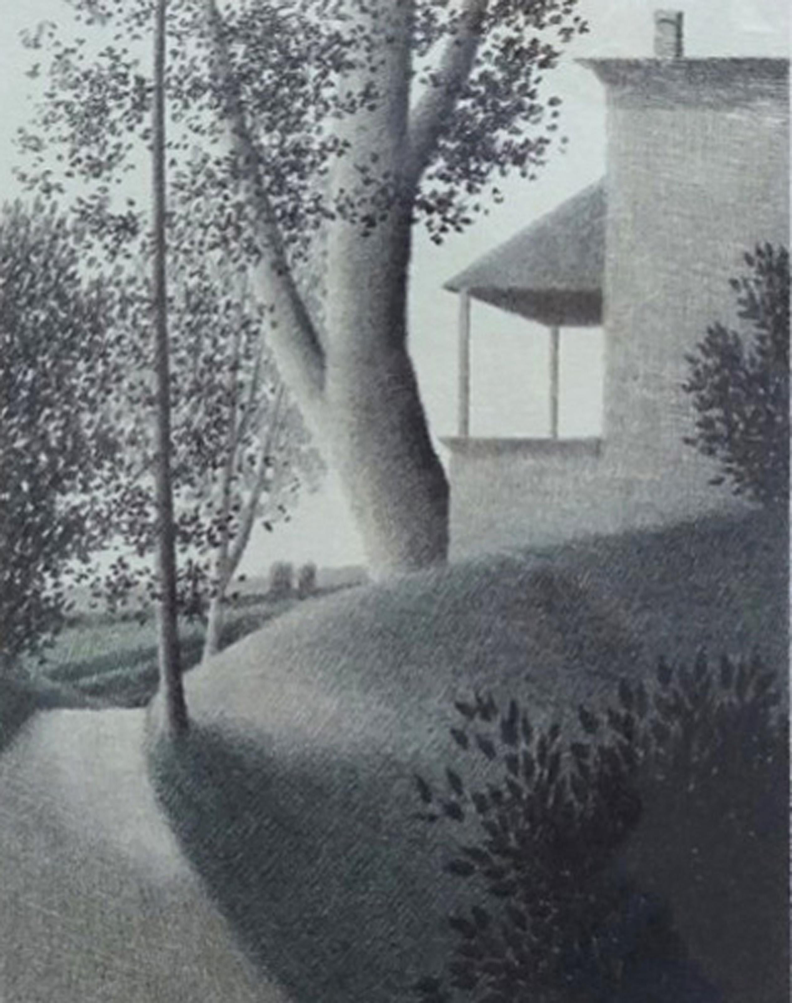The Path Up, Modern Lithograph by Robert Kipniss 1