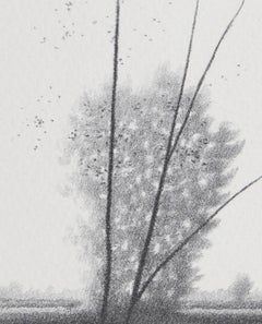 Three Trees, Modern Lithograph by Robert Kipniss