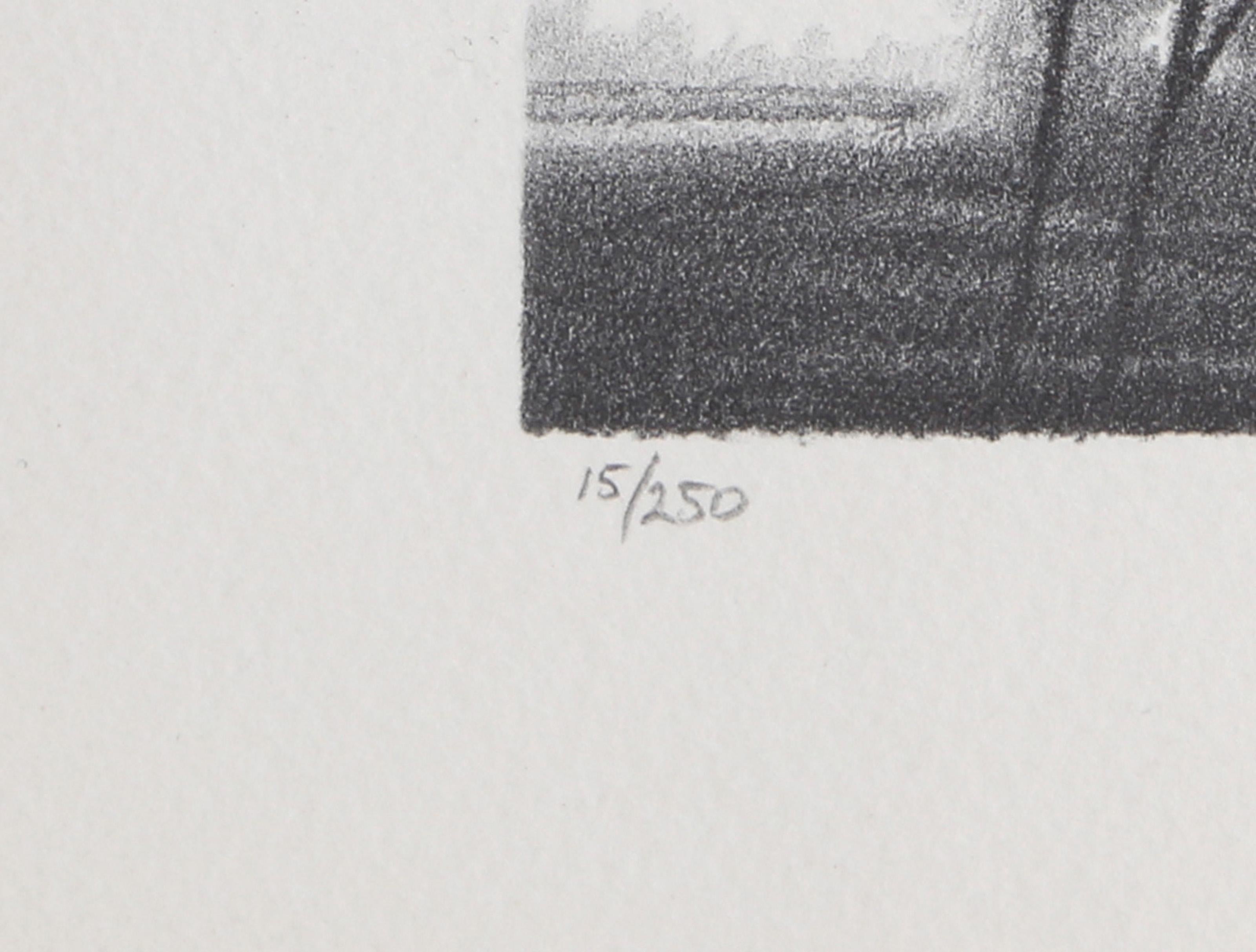 Three Trees, Modern Lithograph by Robert Kipniss 2