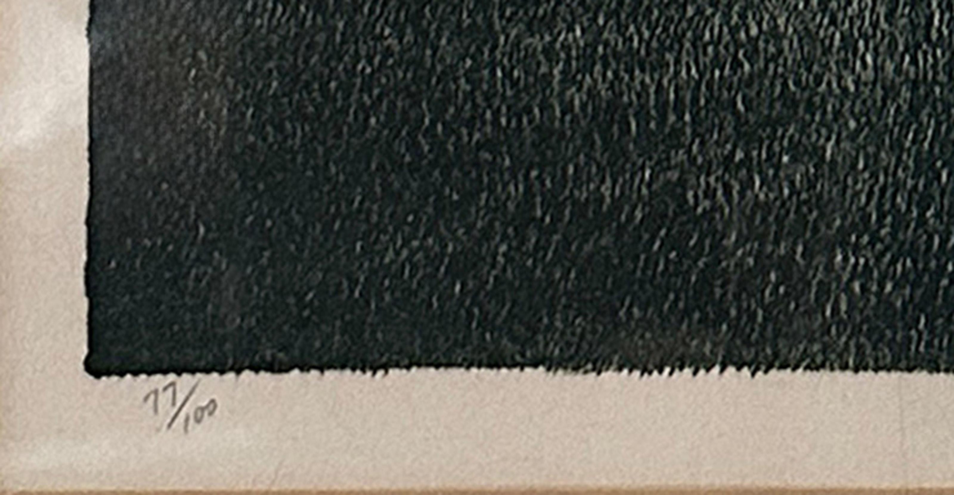 Sin título (Granja con árboles), litografía moderna de Robert Kipniss en venta 3