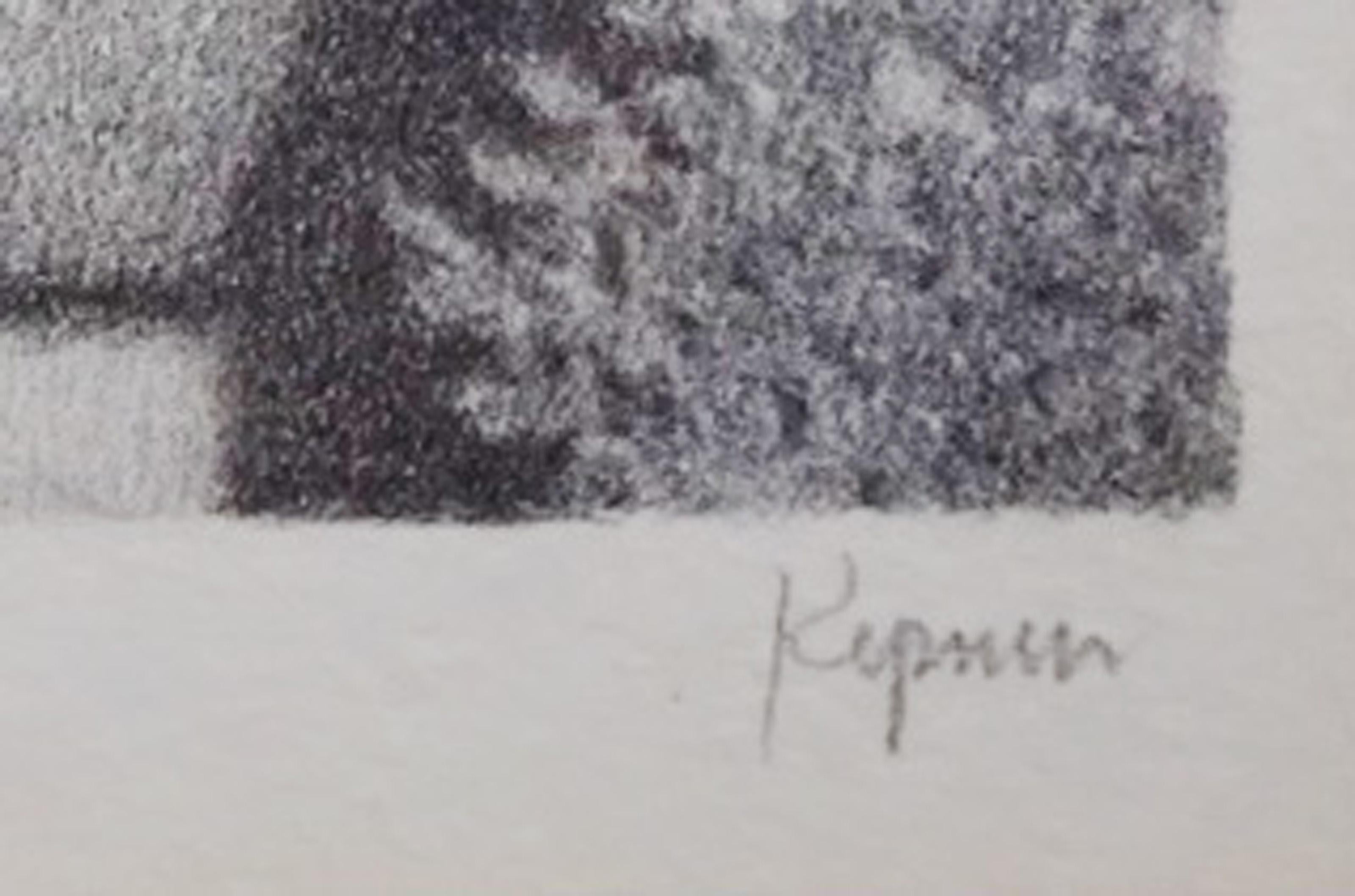 Vento dell'Ovest, litografia moderna di Robert Kipniss in vendita 4