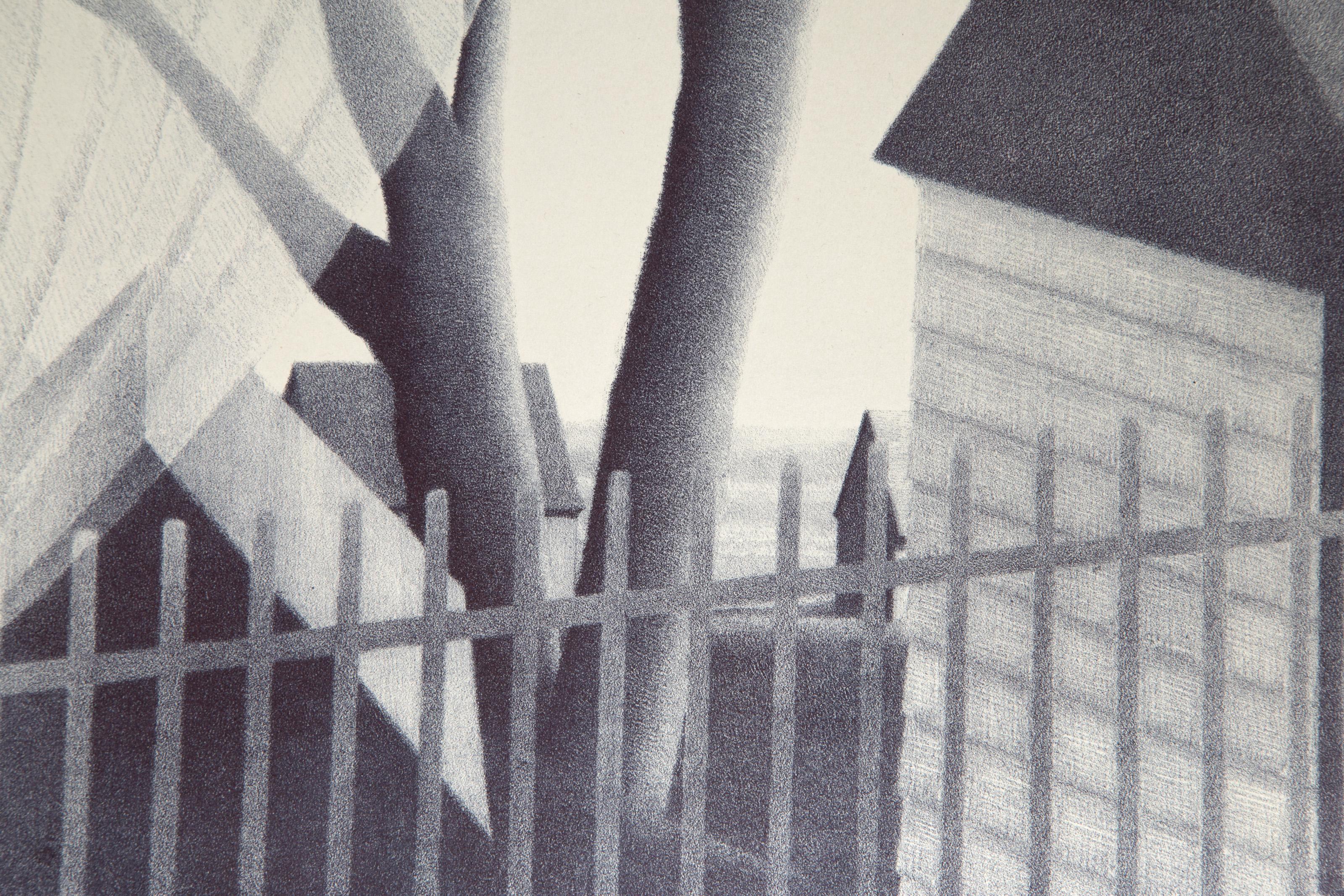 Winter, litografía moderna de Robert Kipniss en venta 1