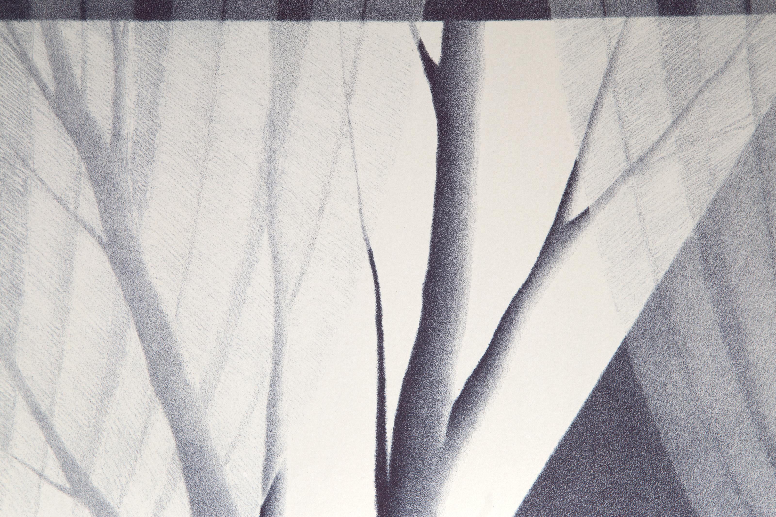 Winter, litografía moderna de Robert Kipniss en venta 2