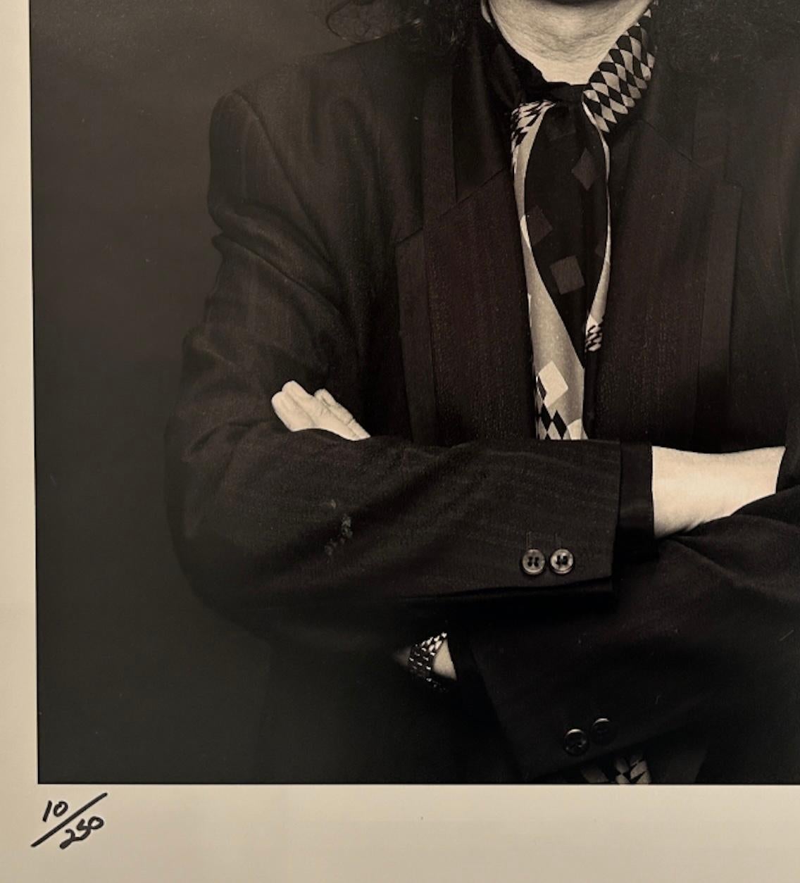 Jimmy Page, Einführung in den Rock Walk, Hollywood, 1993 (Schwarz), Black and White Photograph, von Robert Knight