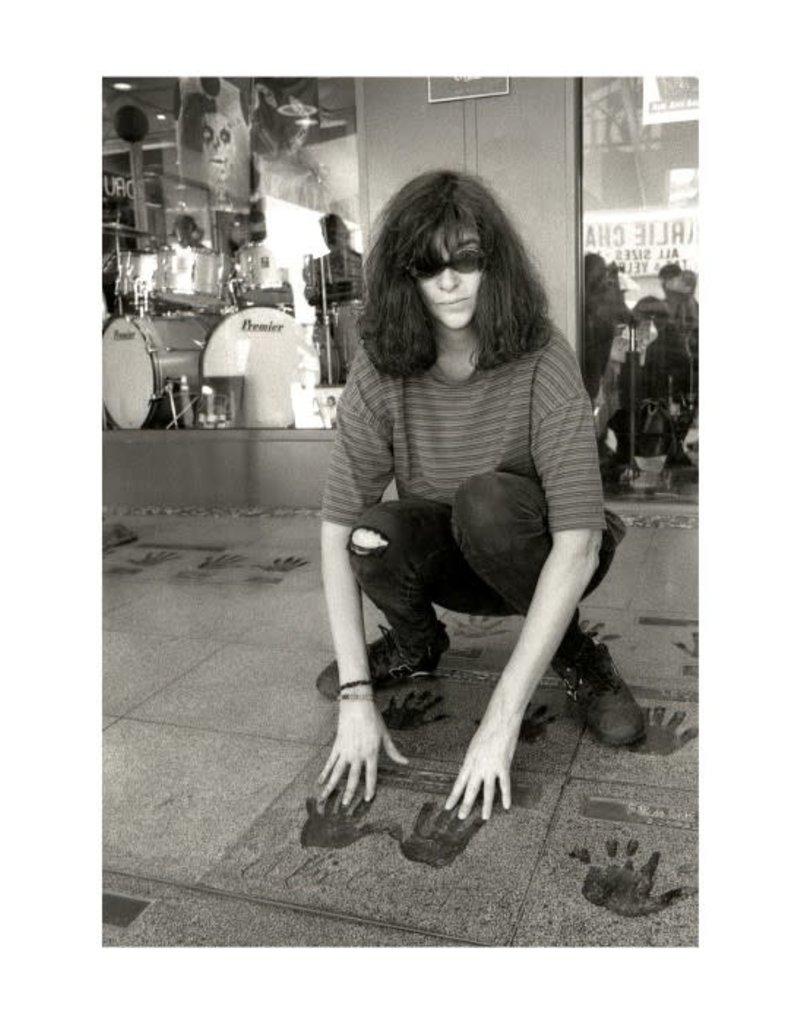 Robert Knight Black and White Photograph - Joey Ramone, CA, 1996