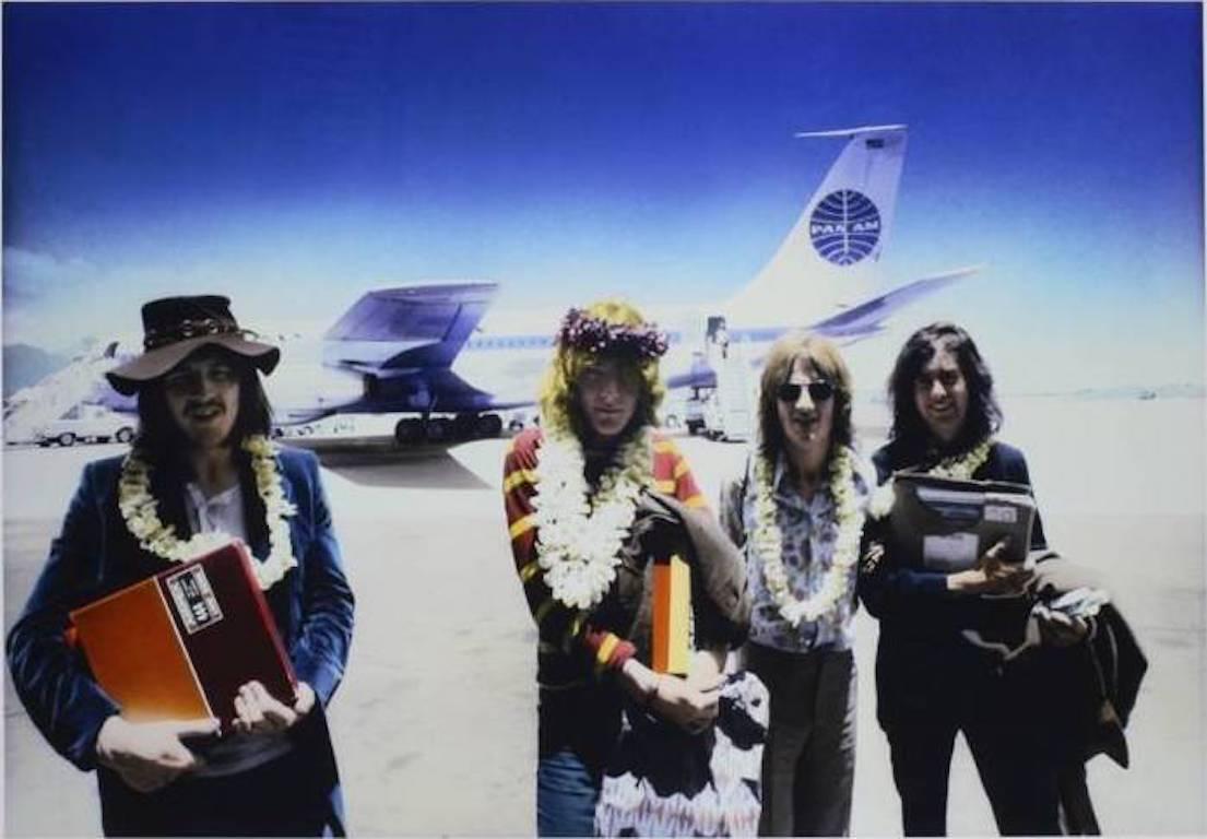 Robert Knight Color Photograph - Led Zeppelin in Hawaii