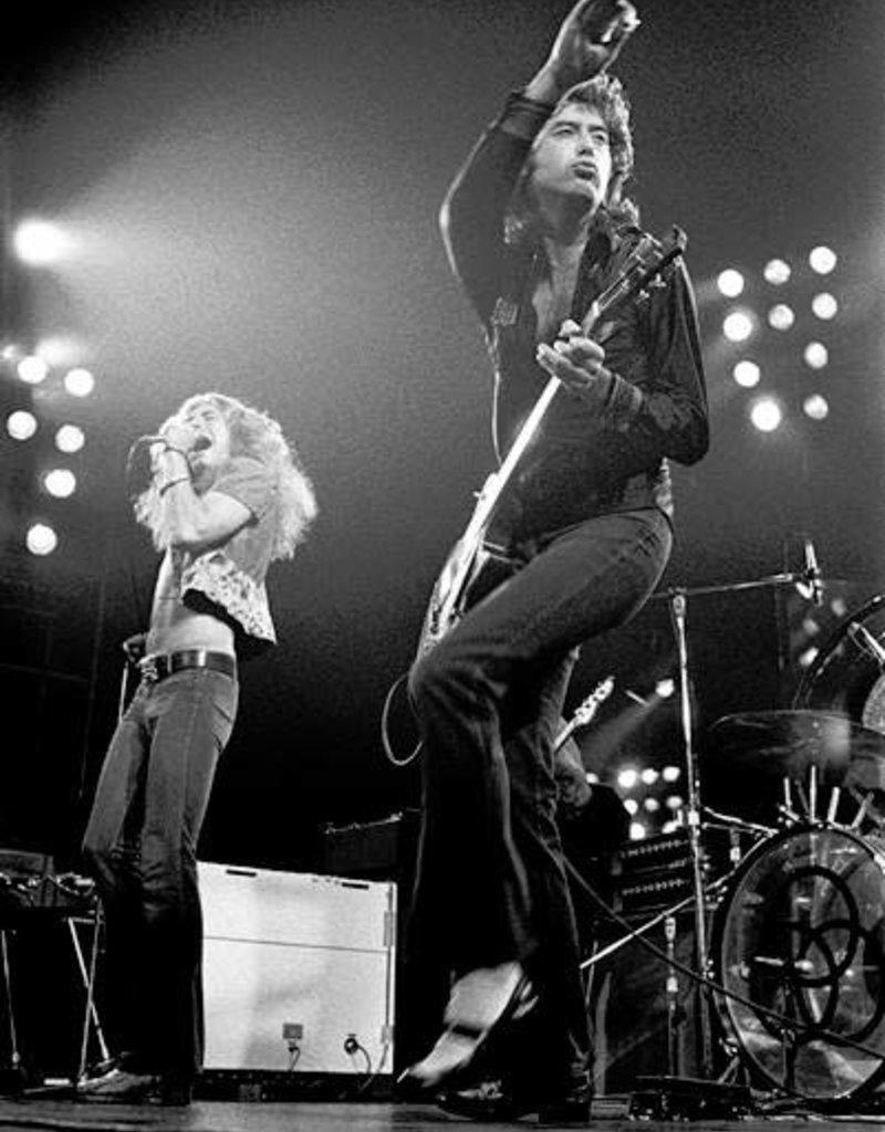 Robert Knight Black and White Photograph - Led Zeppelin, Seattle