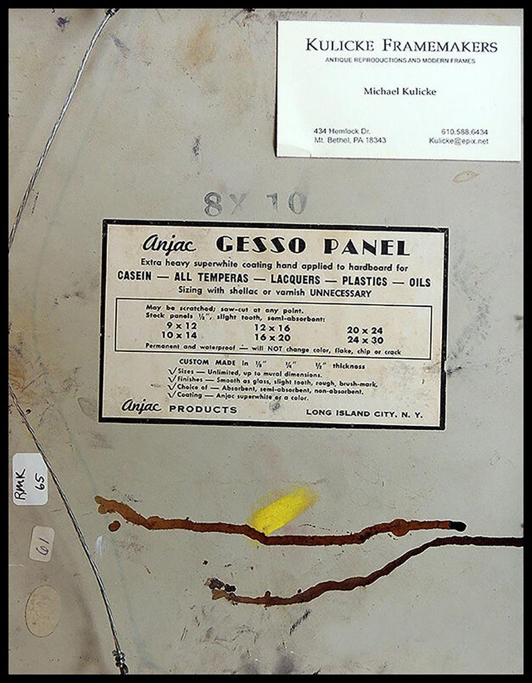 Robert Kulicke Robert Kulicke Original Still Life Painting Oil On