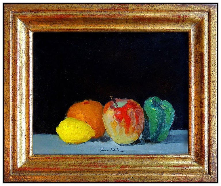 Robert Kulicke Robert Kulicke Original Still Life Painting Oil On