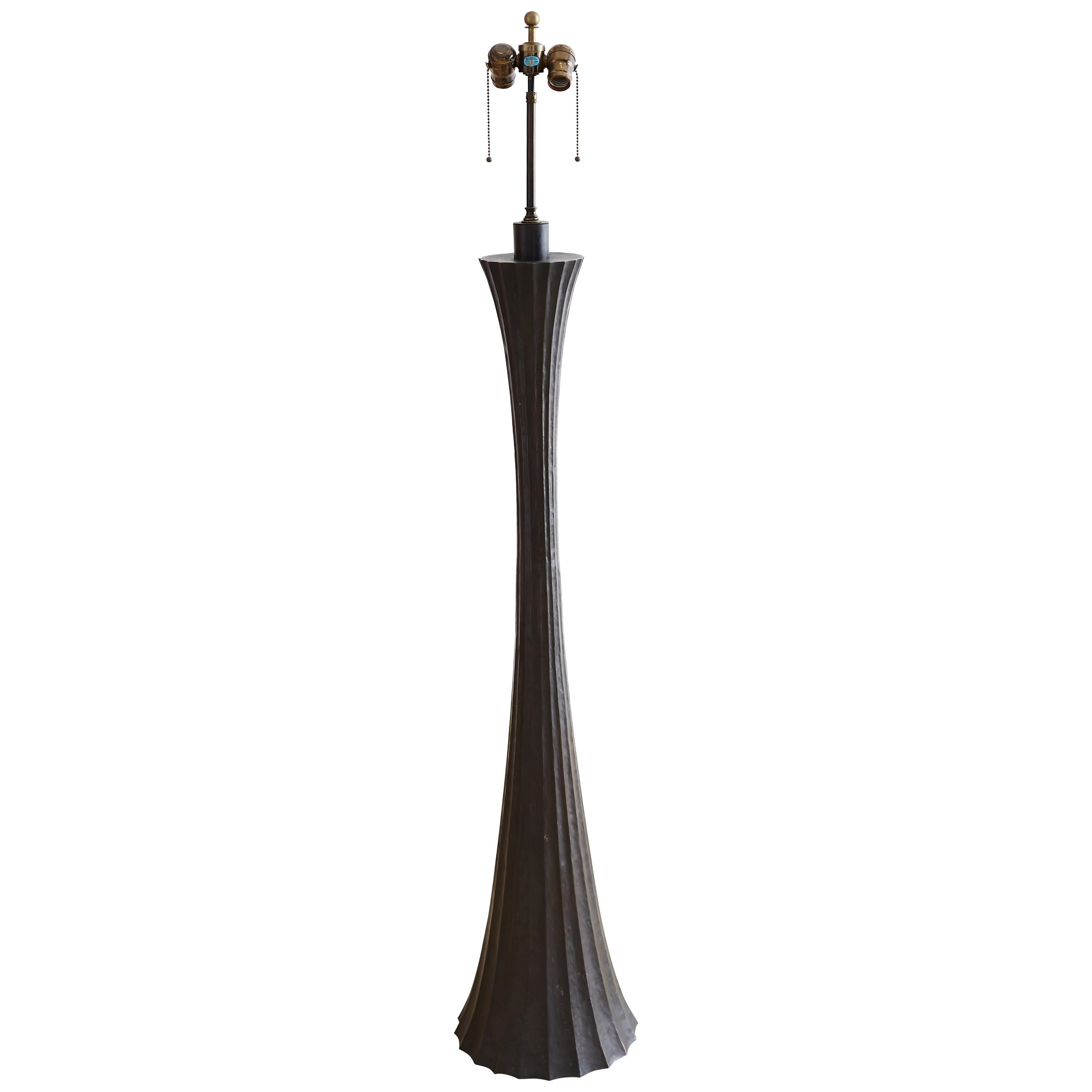 Robert Kuo for McGuire Copper Diva Floor Lamp