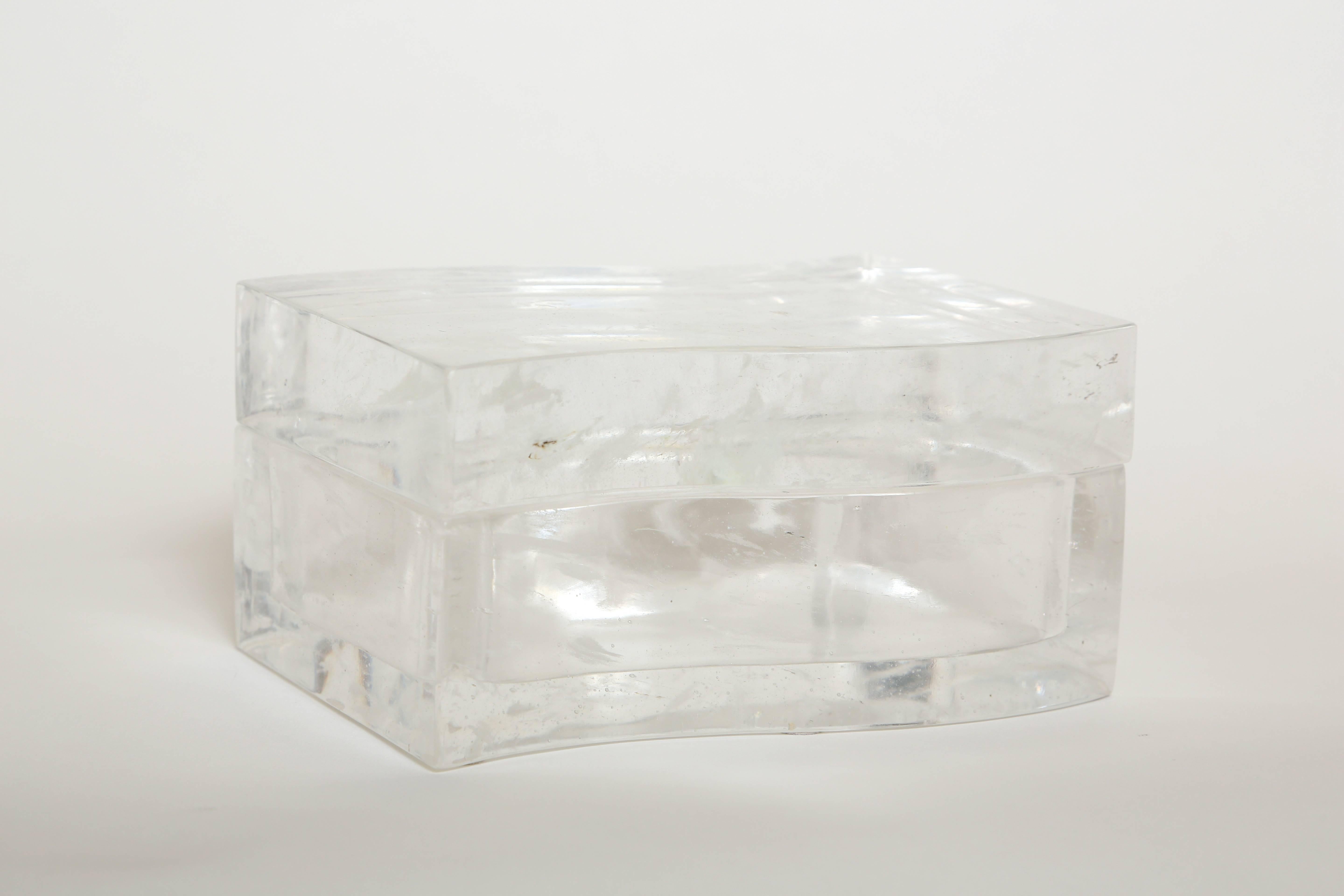 Robert Kuo Rock Crystal Box In Good Condition In West Palm Beach, FL