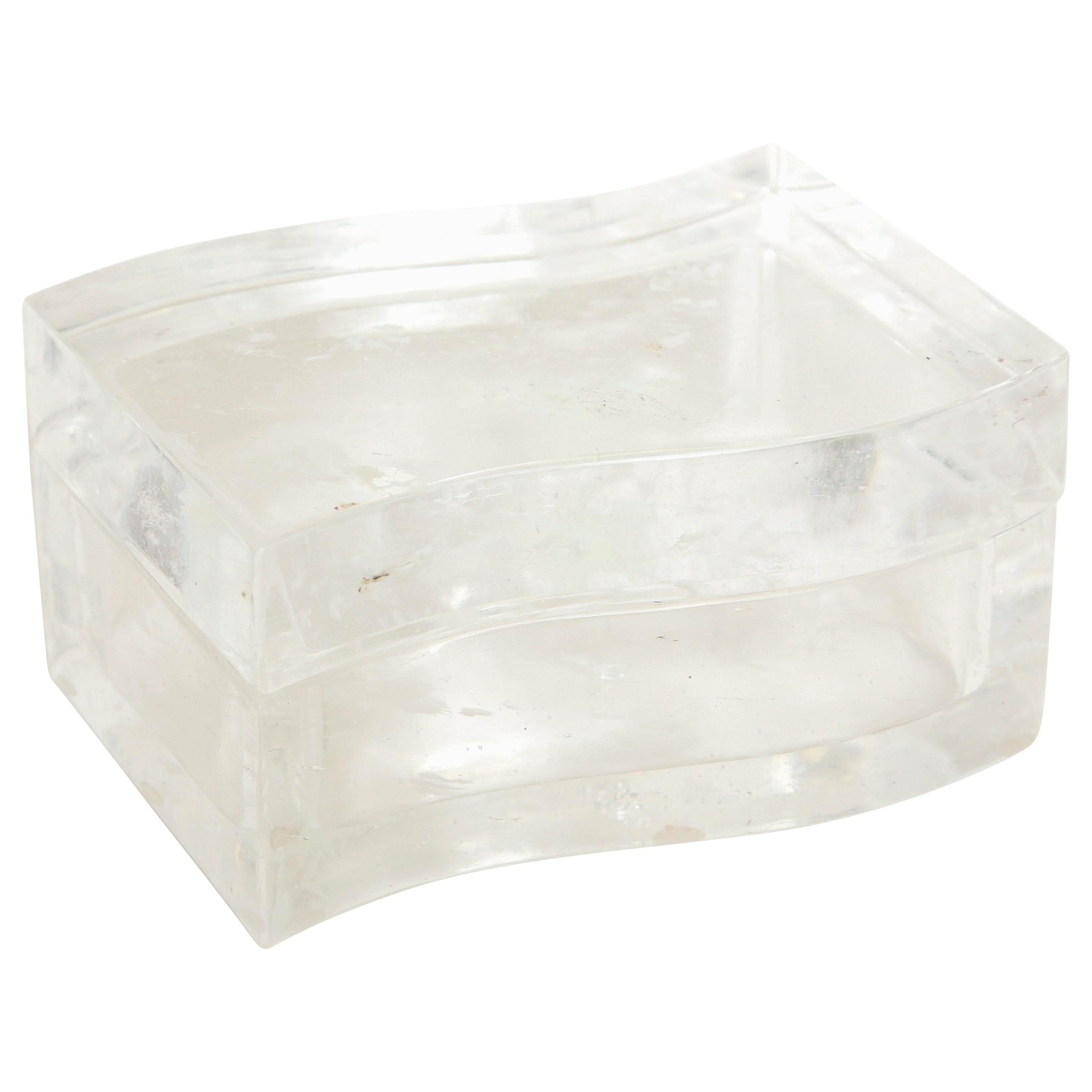 Robert Kuo Rock Crystal Box