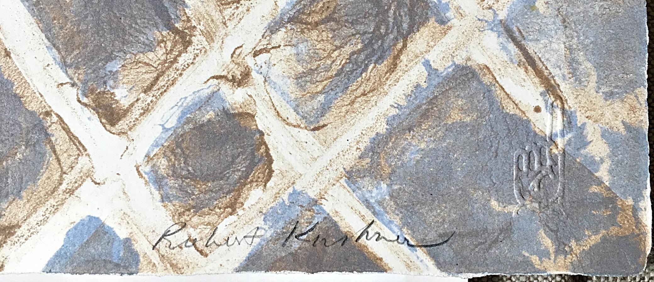 Honor Thy Father and Thy Mother (The Fifth Commandment) Lithograph Signed/N - Print by Robert Kushner
