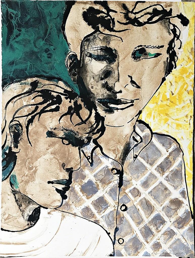 Honra a tu padre y a tu madre (El quinto mandamiento) Litografía Firmada/N