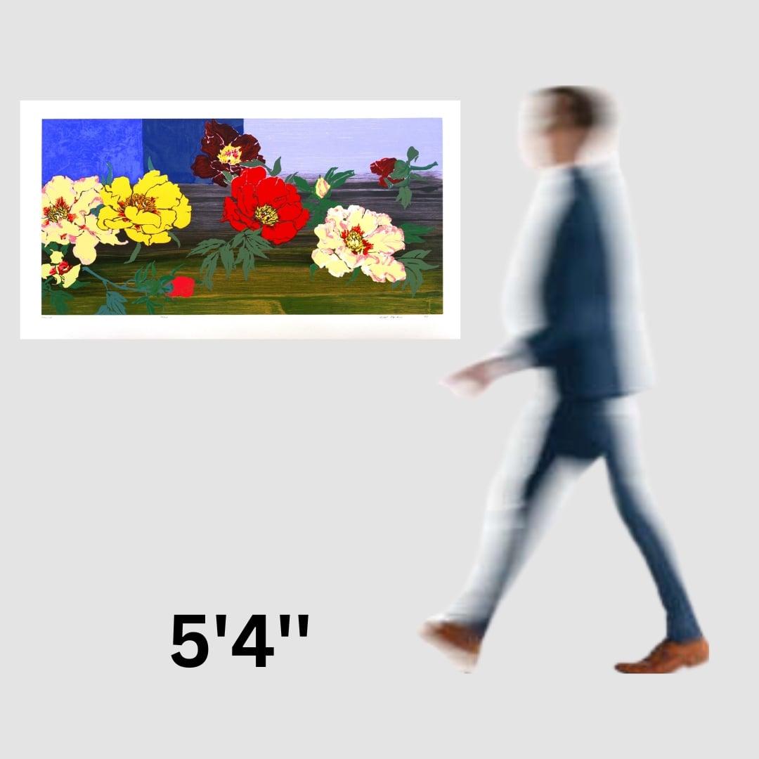 Linwood (Flores) - Print Contemporáneo de Robert Kushner