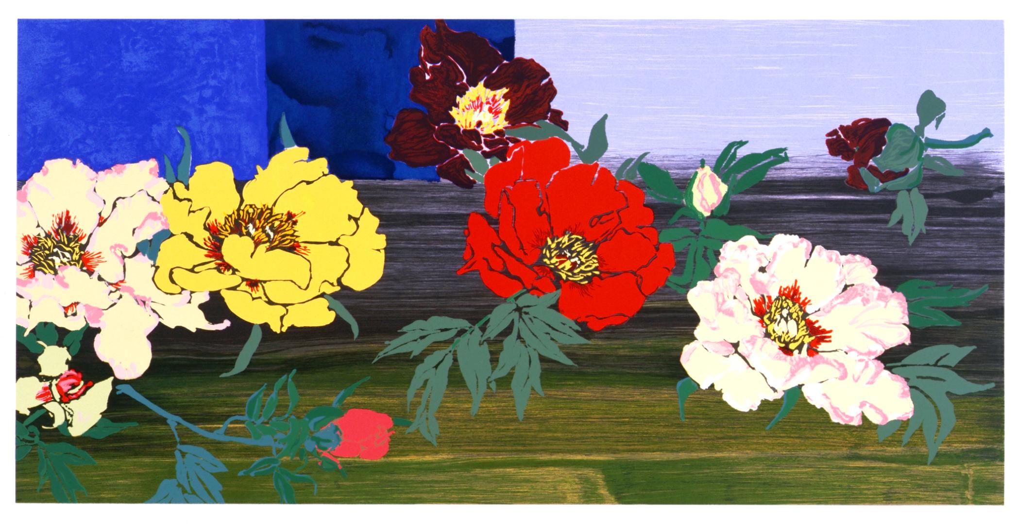 Robert Kushner Still-Life Print - Linwood (Flowers)