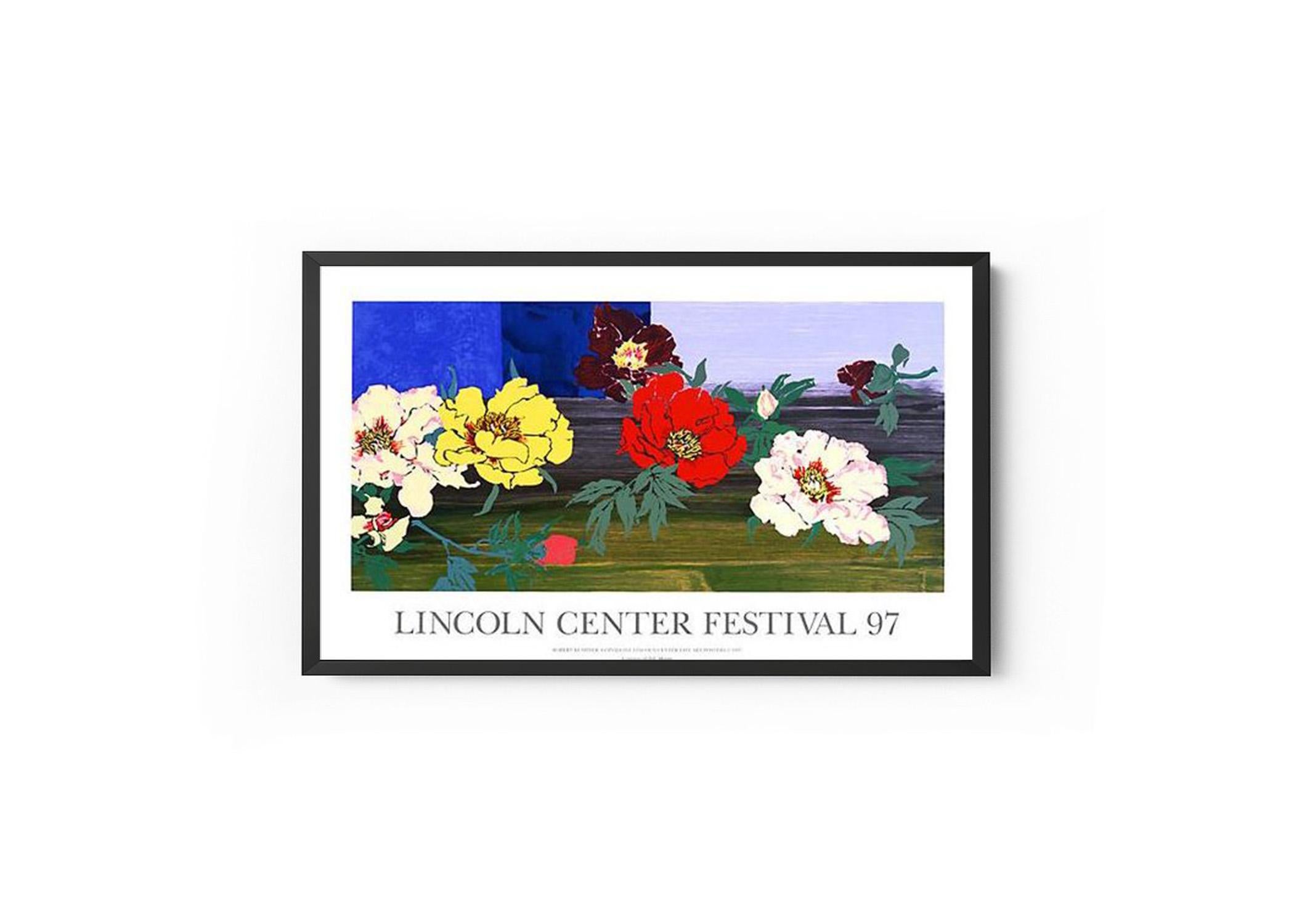 Linwood Lincoln Center Festival 97 Poster - Print by Robert Kushner