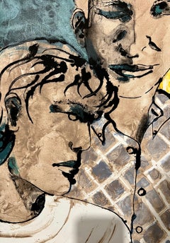 Lithograph Print Pattern & Decoration Art Honor Father & Mother Robert Kushner