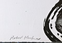 Robert Kushner, abstraction for the Paris Review Lithograph hand signed 142//200
