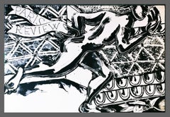 Robert Kushner, abstraction for the Paris Review Lithograph hand signed 142//200